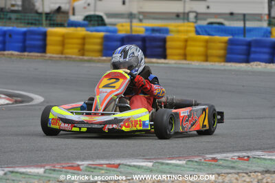 21/03/2010 : 1ère manche du Championnat Régional Open Atlantique 2010 à Mérignac (photos Patrick Lascombes) 2010 — karting