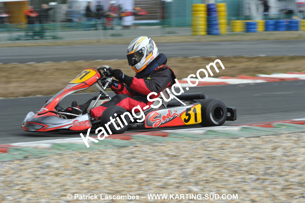 21/03/2010 : 1ère manche du Championnat Régional Open Atlantique 2010 à Mérignac (photos Patrick Lascombes) 2010 — karting