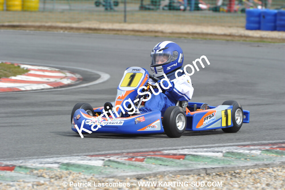 21/03/2010 : 1ère manche du Championnat Régional Open Atlantique 2010 à Mérignac (photos Patrick Lascombes) 2010 — karting