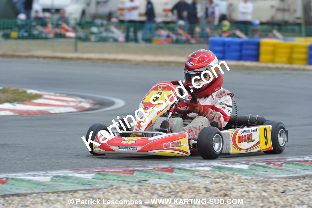 21/03/2010 : 1ère manche du Championnat Régional Open Atlantique 2010 à Mérignac (photos Patrick Lascombes) 2010 — karting