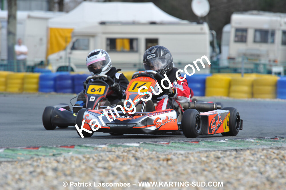21/03/2010 : 1ère manche du Championnat Régional Open Atlantique 2010 à Mérignac (photos Patrick Lascombes) 2010 — karting