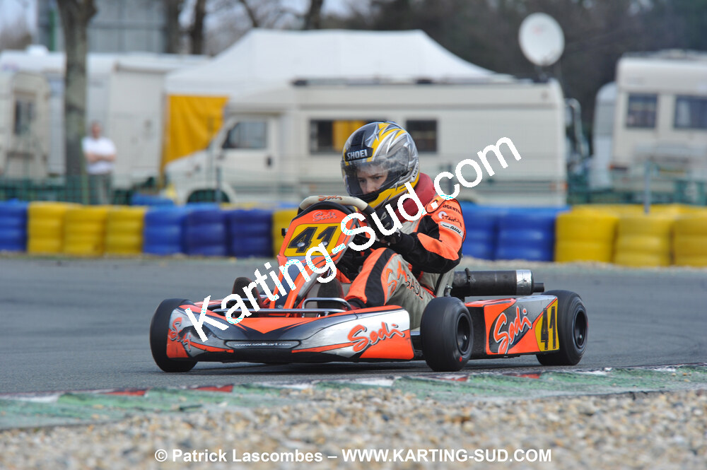 21/03/2010 : 1ère manche du Championnat Régional Open Atlantique 2010 à Mérignac (photos Patrick Lascombes) 2010 — karting