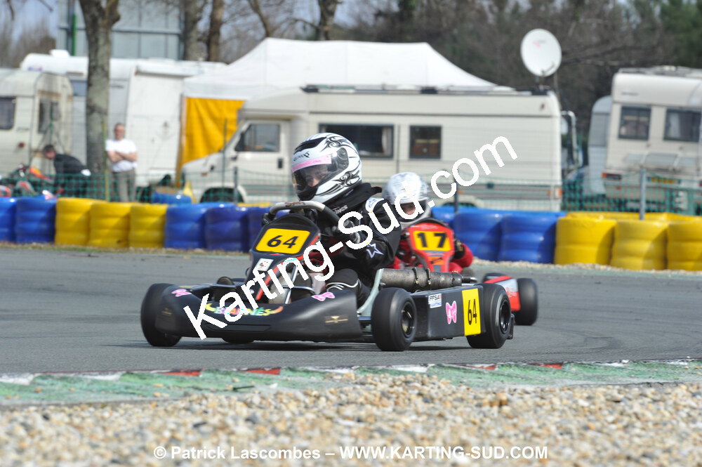 21/03/2010 : 1ère manche du Championnat Régional Open Atlantique 2010 à Mérignac (photos Patrick Lascombes) 2010 — karting