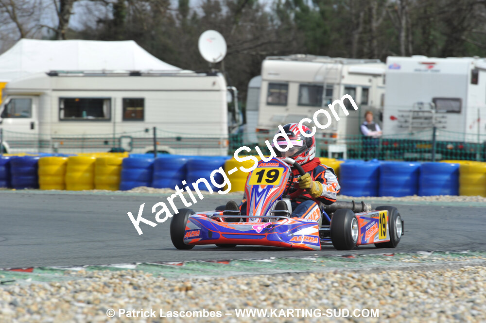 21/03/2010 : 1ère manche du Championnat Régional Open Atlantique 2010 à Mérignac (photos Patrick Lascombes) 2010 — karting