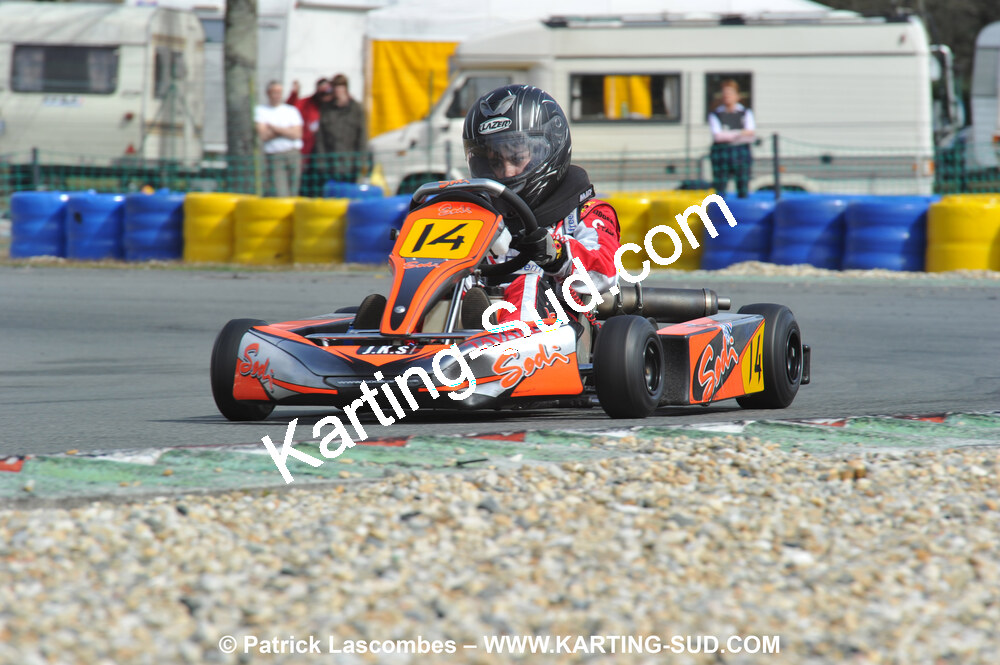 21/03/2010 : 1ère manche du Championnat Régional Open Atlantique 2010 à Mérignac (photos Patrick Lascombes) 2010 — karting