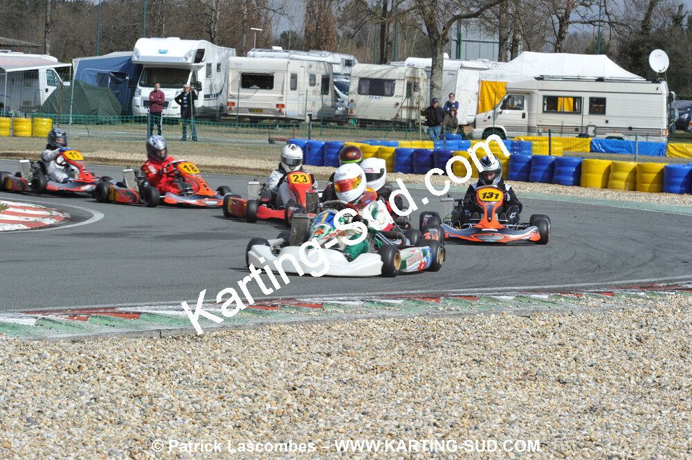 21/03/2010 : 1ère manche du Championnat Régional Open Atlantique 2010 à Mérignac (photos Patrick Lascombes) 2010 — karting