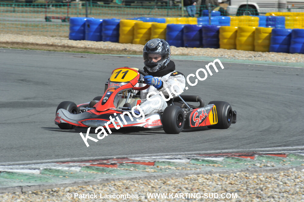 21/03/2010 : 1ère manche du Championnat Régional Open Atlantique 2010 à Mérignac (photos Patrick Lascombes) 2010 — karting