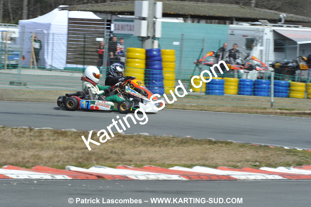 21/03/2010 : 1ère manche du Championnat Régional Open Atlantique 2010 à Mérignac (photos Patrick Lascombes) 2010 — karting