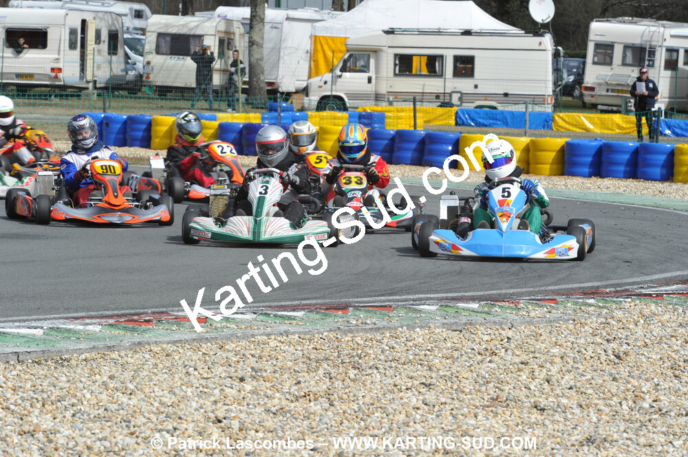 21/03/2010 : 1ère manche du Championnat Régional Open Atlantique 2010 à Mérignac (photos Patrick Lascombes) 2010 — karting