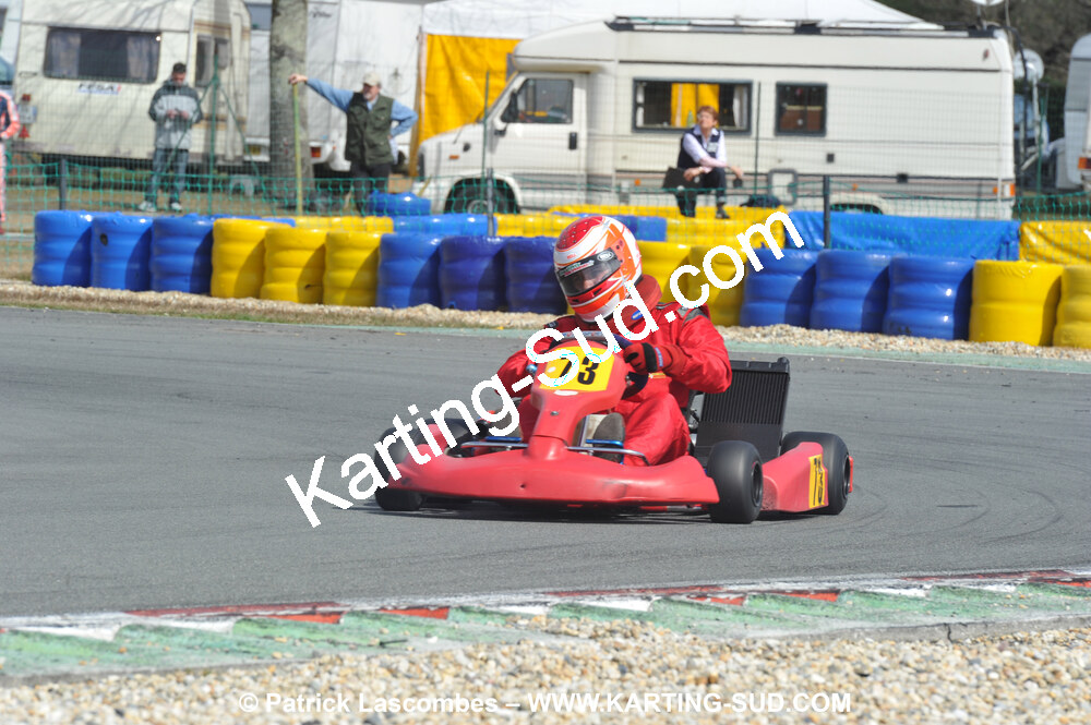 21/03/2010 : 1ère manche du Championnat Régional Open Atlantique 2010 à Mérignac (photos Patrick Lascombes) 2010 — karting