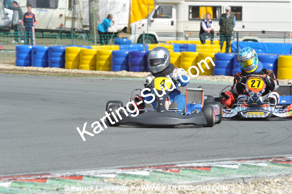 21/03/2010 : 1ère manche du Championnat Régional Open Atlantique 2010 à Mérignac (photos Patrick Lascombes) 2010 — karting
