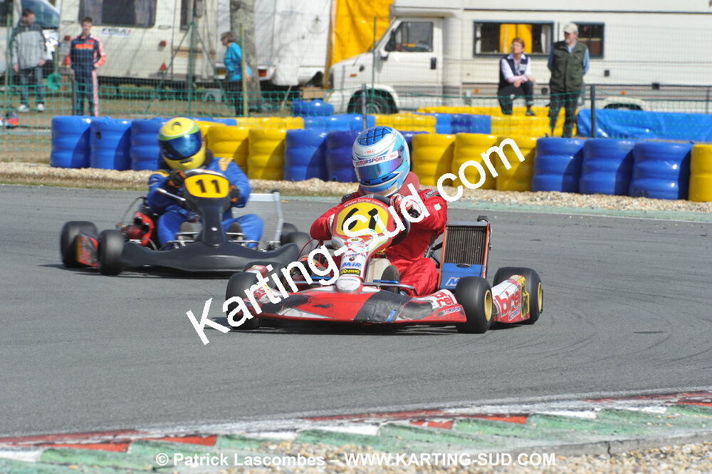 21/03/2010 : 1ère manche du Championnat Régional Open Atlantique 2010 à Mérignac (photos Patrick Lascombes) 2010 — karting