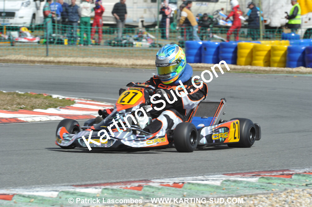 21/03/2010 : 1ère manche du Championnat Régional Open Atlantique 2010 à Mérignac (photos Patrick Lascombes) 2010 — karting