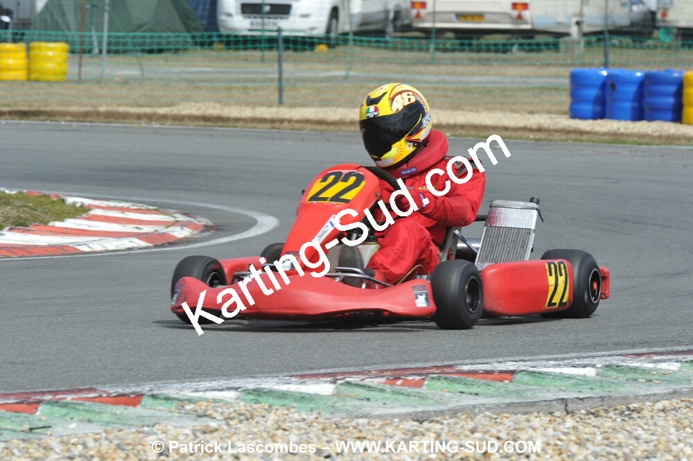 21/03/2010 : 1ère manche du Championnat Régional Open Atlantique 2010 à Mérignac (photos Patrick Lascombes) 2010 — karting