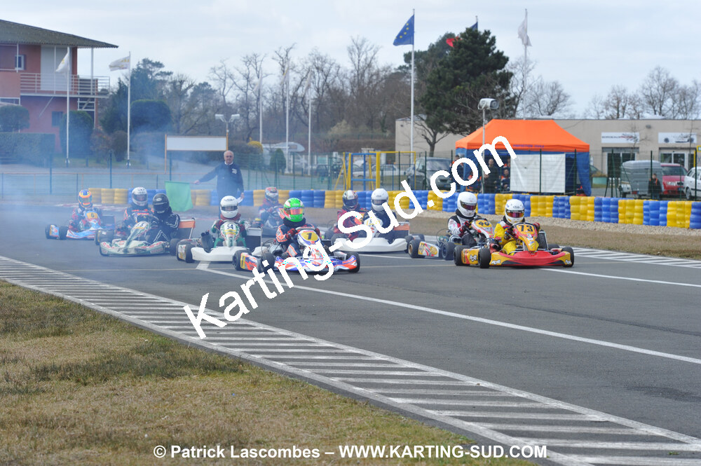 21/03/2010 : 1ère manche du Championnat Régional Open Atlantique 2010 à Mérignac (photos Patrick Lascombes) 2010 — karting