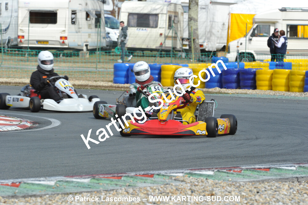 21/03/2010 : 1ère manche du Championnat Régional Open Atlantique 2010 à Mérignac (photos Patrick Lascombes) 2010 — karting