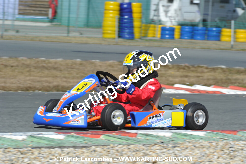 21/03/2010 : 1ère manche du Championnat Régional Open Atlantique 2010 à Mérignac (photos Patrick Lascombes) 2010 — karting