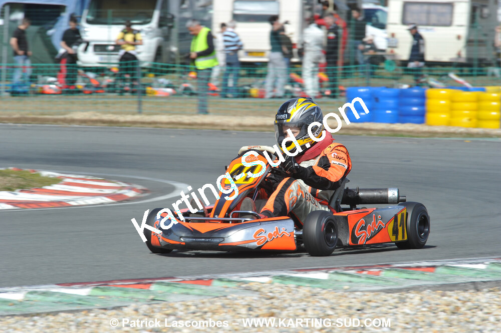 21/03/2010 : 1ère manche du Championnat Régional Open Atlantique 2010 à Mérignac (photos Patrick Lascombes) 2010 — karting