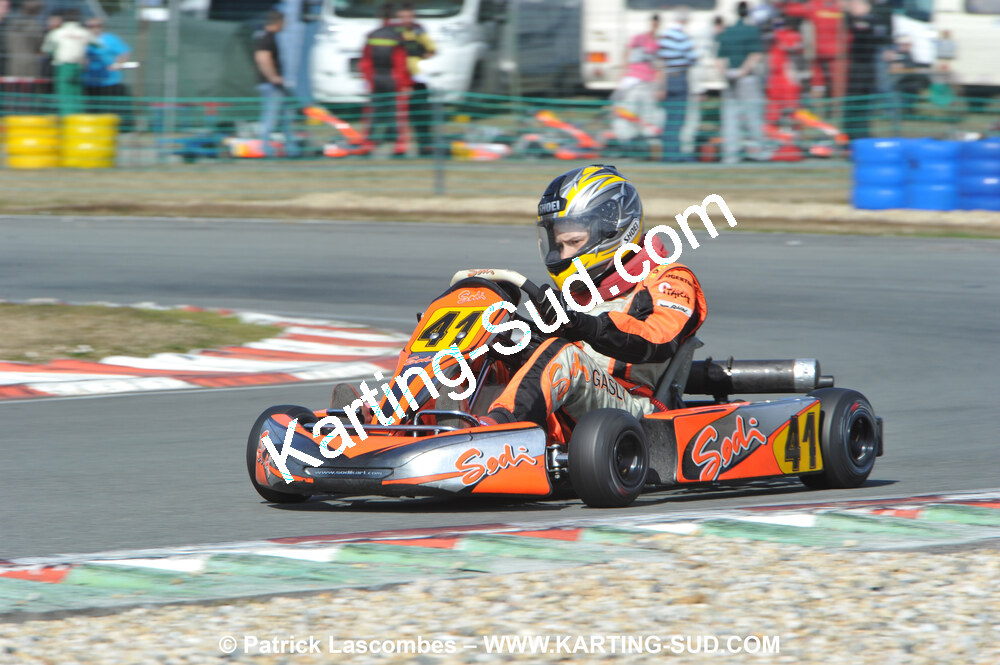 21/03/2010 : 1ère manche du Championnat Régional Open Atlantique 2010 à Mérignac (photos Patrick Lascombes) 2010 — karting