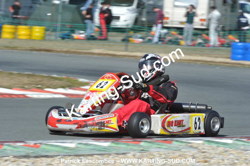 21/03/2010 : 1ère manche du Championnat Régional Open Atlantique 2010 à Mérignac (photos Patrick Lascombes) 2010 — karting