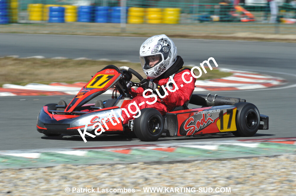 21/03/2010 : 1ère manche du Championnat Régional Open Atlantique 2010 à Mérignac (photos Patrick Lascombes) 2010 — karting