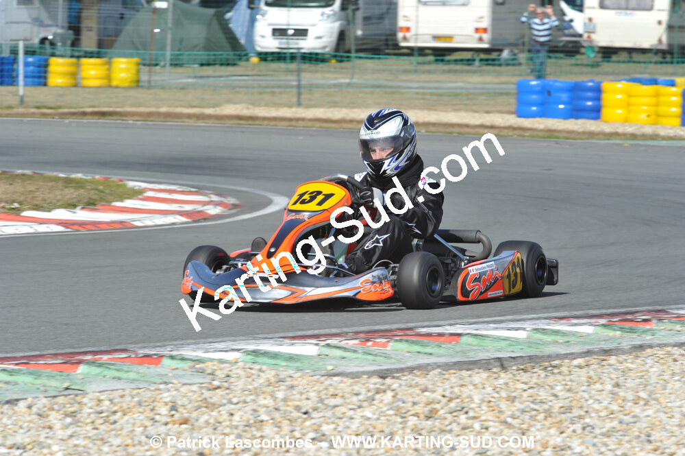 21/03/2010 : 1ère manche du Championnat Régional Open Atlantique 2010 à Mérignac (photos Patrick Lascombes) 2010 — karting