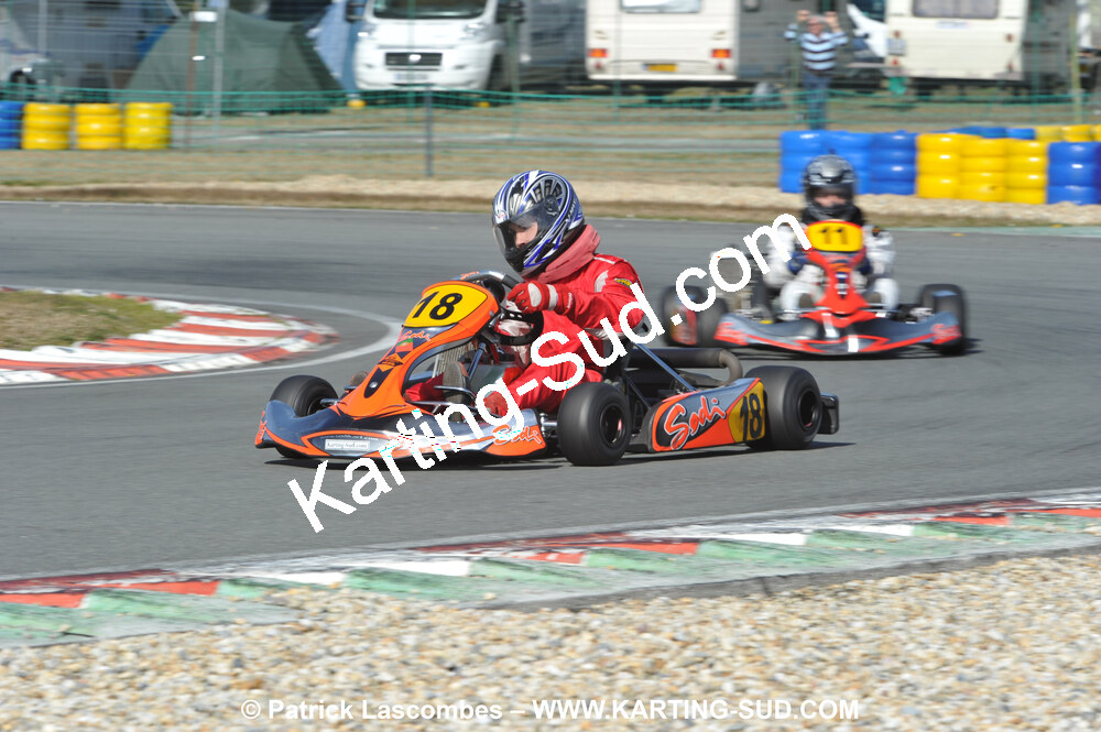 21/03/2010 : 1ère manche du Championnat Régional Open Atlantique 2010 à Mérignac (photos Patrick Lascombes) 2010 — karting
