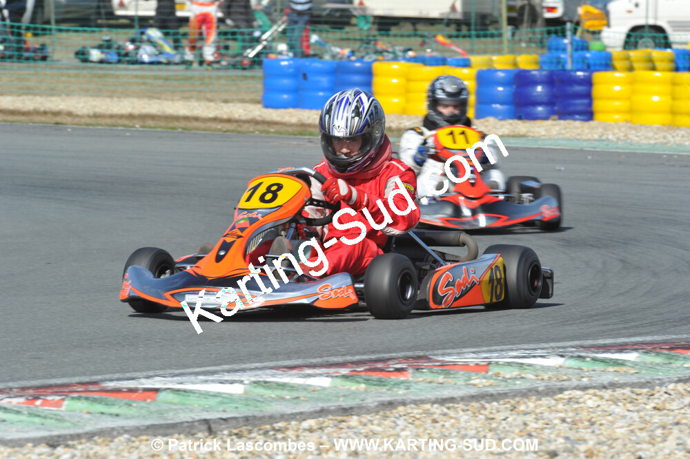 21/03/2010 : 1ère manche du Championnat Régional Open Atlantique 2010 à Mérignac (photos Patrick Lascombes) 2010 — karting