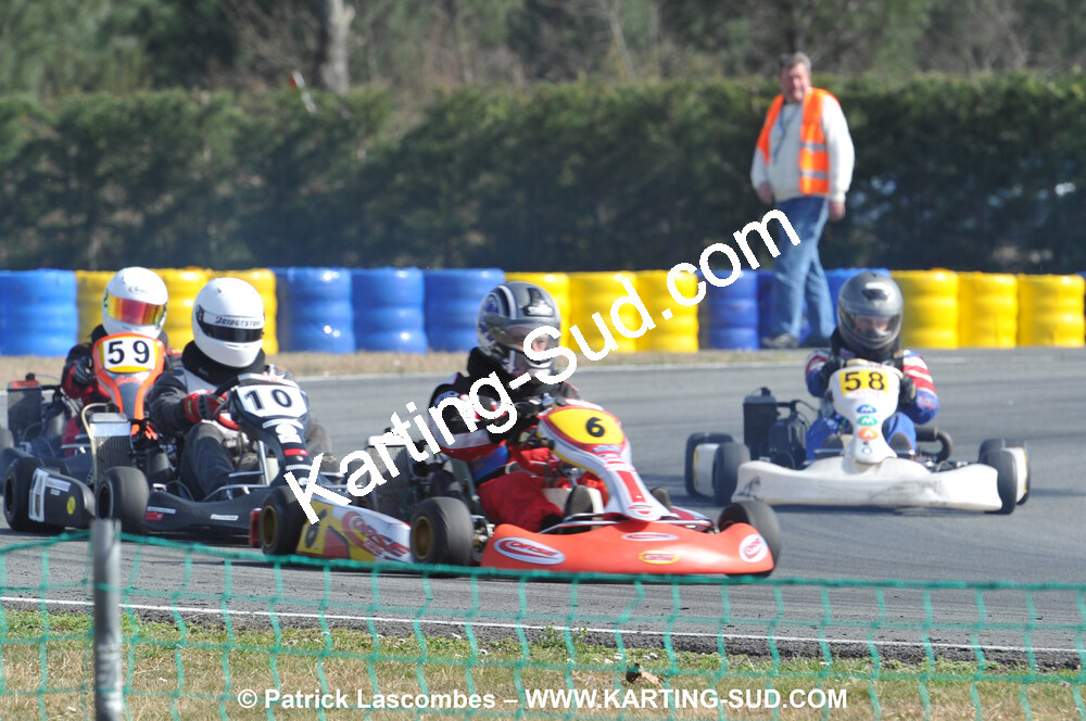 21/03/2010 : 1ère manche du Championnat Régional Open Atlantique 2010 à Mérignac (photos Patrick Lascombes) 2010 — karting