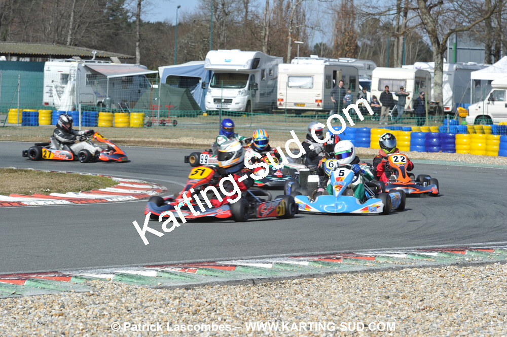 21/03/2010 : 1ère manche du Championnat Régional Open Atlantique 2010 à Mérignac (photos Patrick Lascombes) 2010 — karting