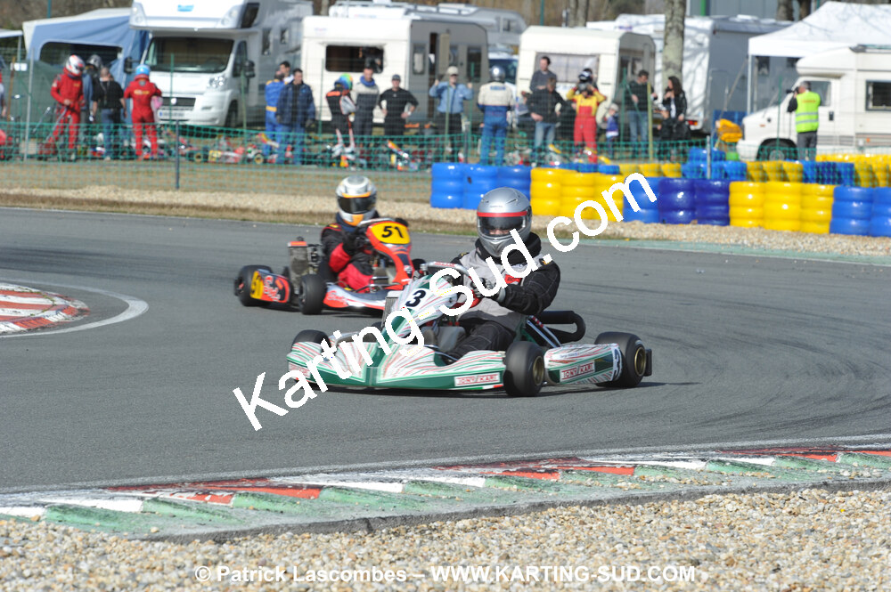 21/03/2010 : 1ère manche du Championnat Régional Open Atlantique 2010 à Mérignac (photos Patrick Lascombes) 2010 — karting