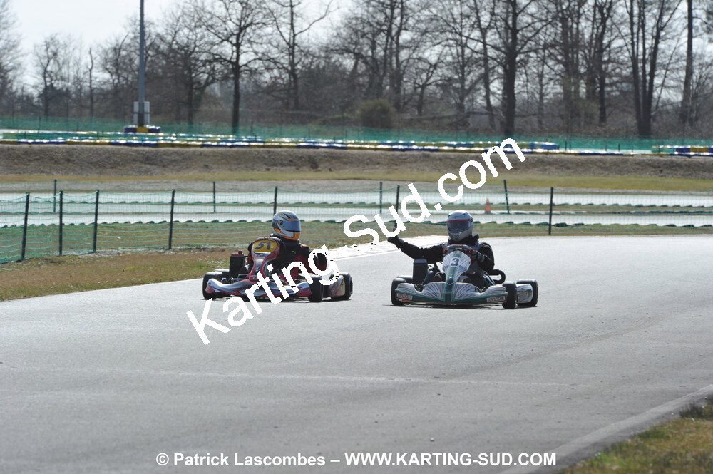 21/03/2010 : 1ère manche du Championnat Régional Open Atlantique 2010 à Mérignac (photos Patrick Lascombes) 2010 — karting