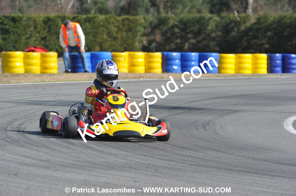 21/03/2010 : 1ère manche du Championnat Régional Open Atlantique 2010 à Mérignac (photos Patrick Lascombes) 2010 — karting