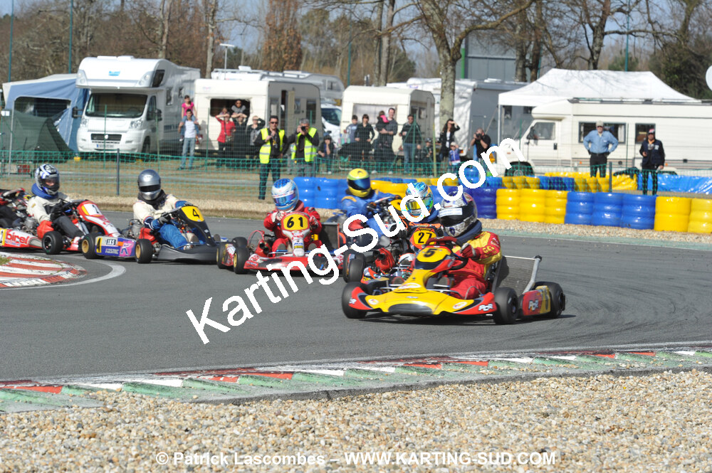 21/03/2010 : 1ère manche du Championnat Régional Open Atlantique 2010 à Mérignac (photos Patrick Lascombes) 2010 — karting