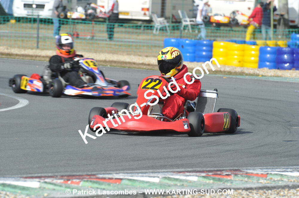 21/03/2010 : 1ère manche du Championnat Régional Open Atlantique 2010 à Mérignac (photos Patrick Lascombes) 2010 — karting