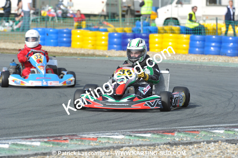 21/03/2010 : 1ère manche du Championnat Régional Open Atlantique 2010 à Mérignac (photos Patrick Lascombes) 2010 — karting
