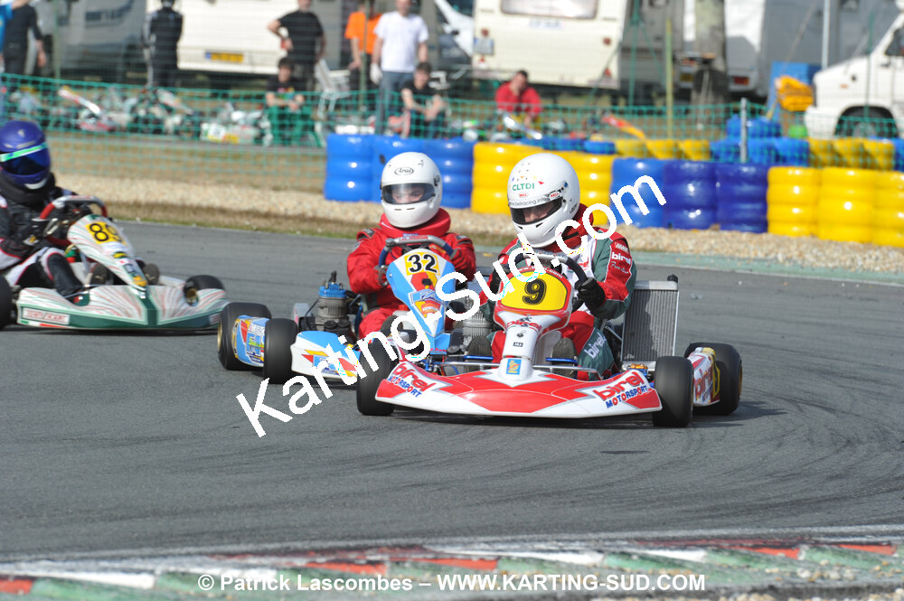 21/03/2010 : 1ère manche du Championnat Régional Open Atlantique 2010 à Mérignac (photos Patrick Lascombes) 2010 — karting
