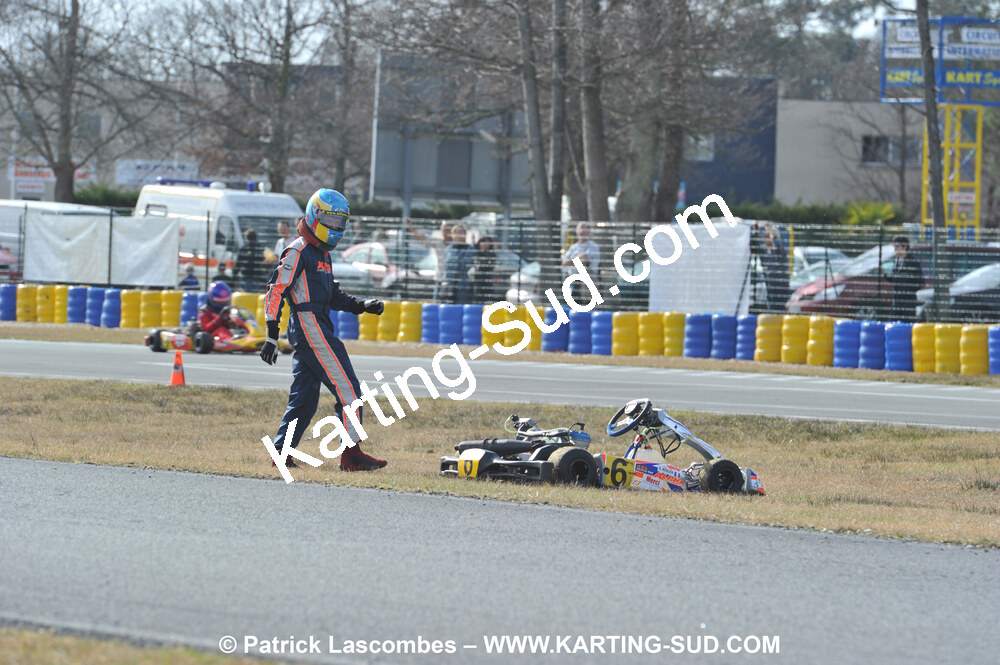 21/03/2010 : 1ère manche du Championnat Régional Open Atlantique 2010 à Mérignac (photos Patrick Lascombes) 2010 — karting