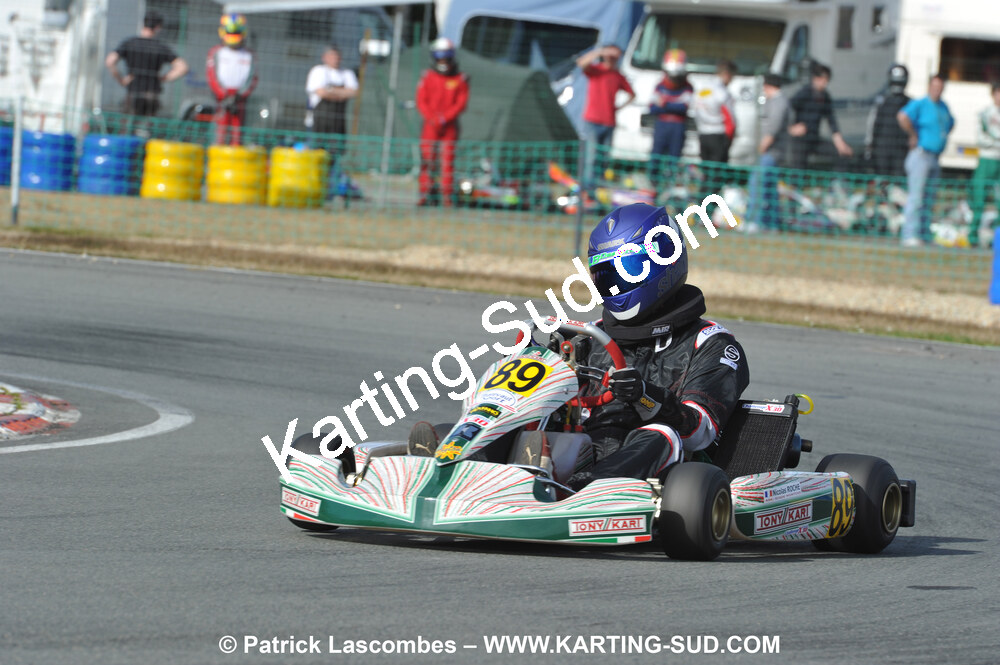21/03/2010 : 1ère manche du Championnat Régional Open Atlantique 2010 à Mérignac (photos Patrick Lascombes) 2010 — karting