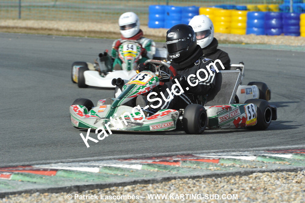 21/03/2010 : 1ère manche du Championnat Régional Open Atlantique 2010 à Mérignac (photos Patrick Lascombes) 2010 — karting