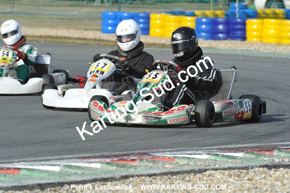 21/03/2010 : 1ère manche du Championnat Régional Open Atlantique 2010 à Mérignac (photos Patrick Lascombes) 2010 — karting