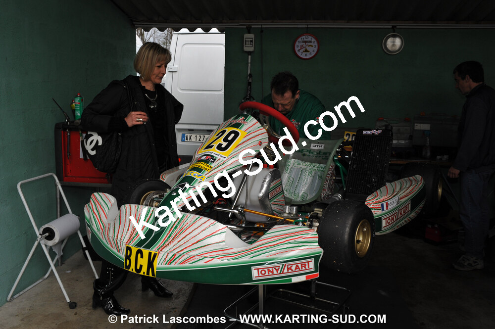 21/03/2010 : 1ère manche du Championnat Régional Open Atlantique 2010 à Mérignac (photos Patrick Lascombes) 2010 — karting