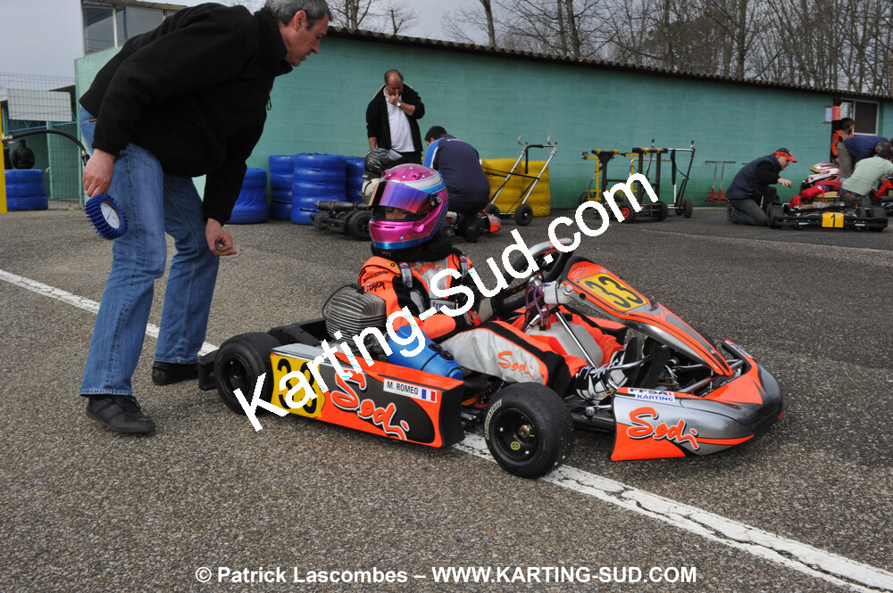21/03/2010 : 1ère manche du Championnat Régional Open Atlantique 2010 à Mérignac (photos Patrick Lascombes) 2010 — karting