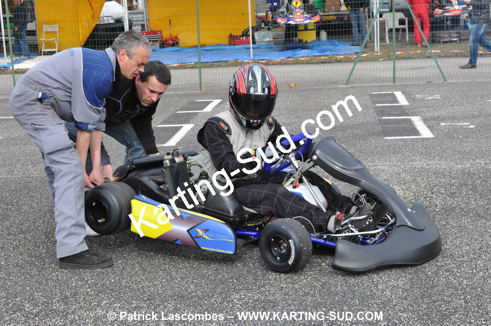 21/03/2010 : 1ère manche du Championnat Régional Open Atlantique 2010 à Mérignac (photos Patrick Lascombes) 2010 — karting