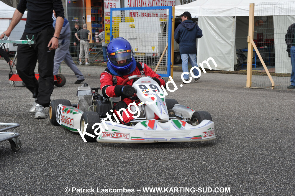 21/03/2010 : 1ère manche du Championnat Régional Open Atlantique 2010 à Mérignac (photos Patrick Lascombes) 2010 — karting