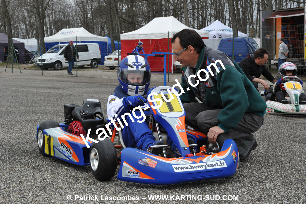 21/03/2010 : 1ère manche du Championnat Régional Open Atlantique 2010 à Mérignac (photos Patrick Lascombes) 2010 — karting