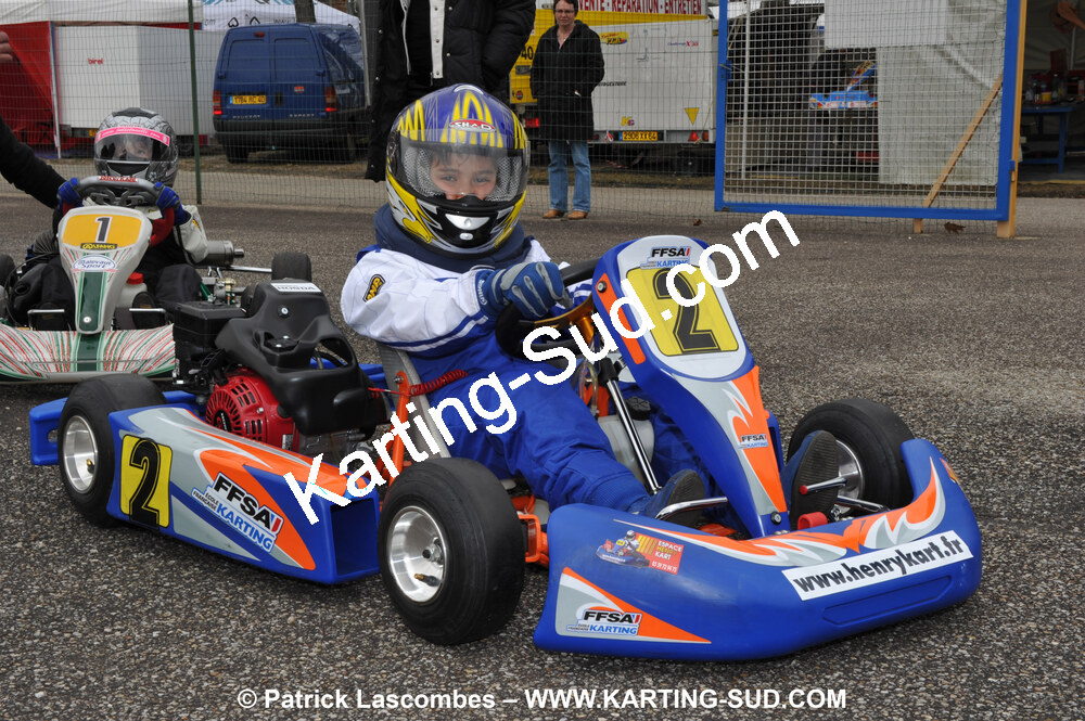 21/03/2010 : 1ère manche du Championnat Régional Open Atlantique 2010 à Mérignac (photos Patrick Lascombes) 2010 — karting