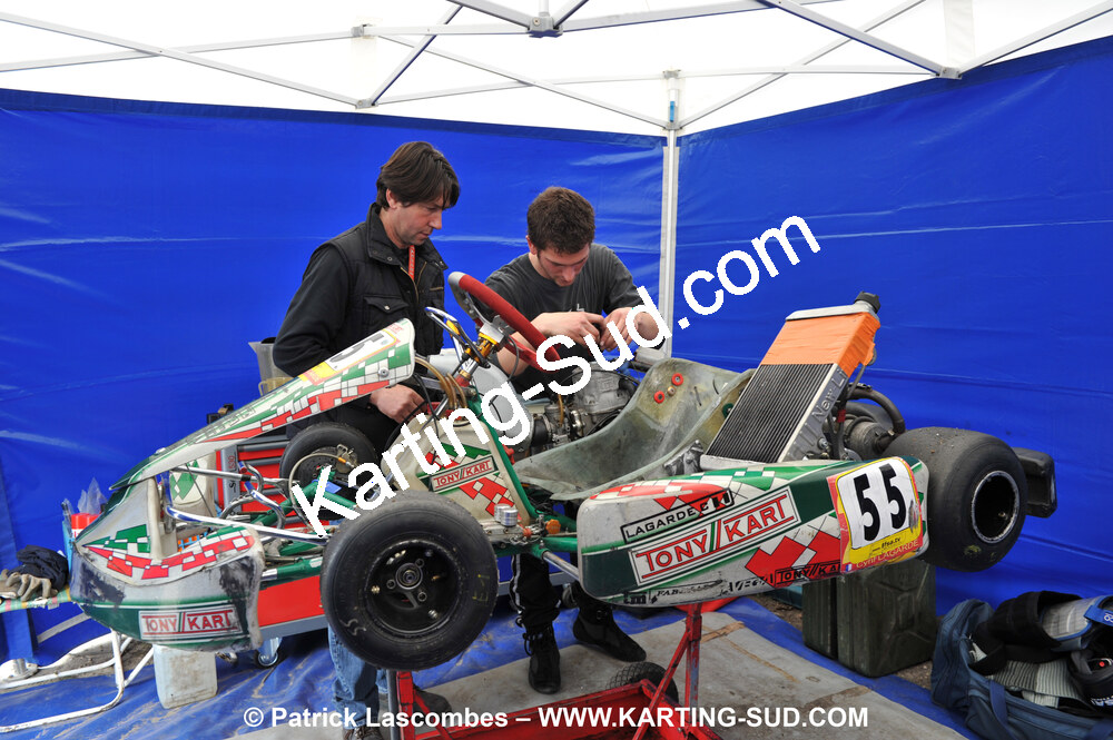 21/03/2010 : 1ère manche du Championnat Régional Open Atlantique 2010 à Mérignac (photos Patrick Lascombes) 2010 — karting