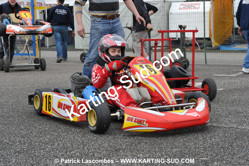 21/03/2010 : 1ère manche du Championnat Régional Open Atlantique 2010 à Mérignac (photos Patrick Lascombes) 2010 — karting