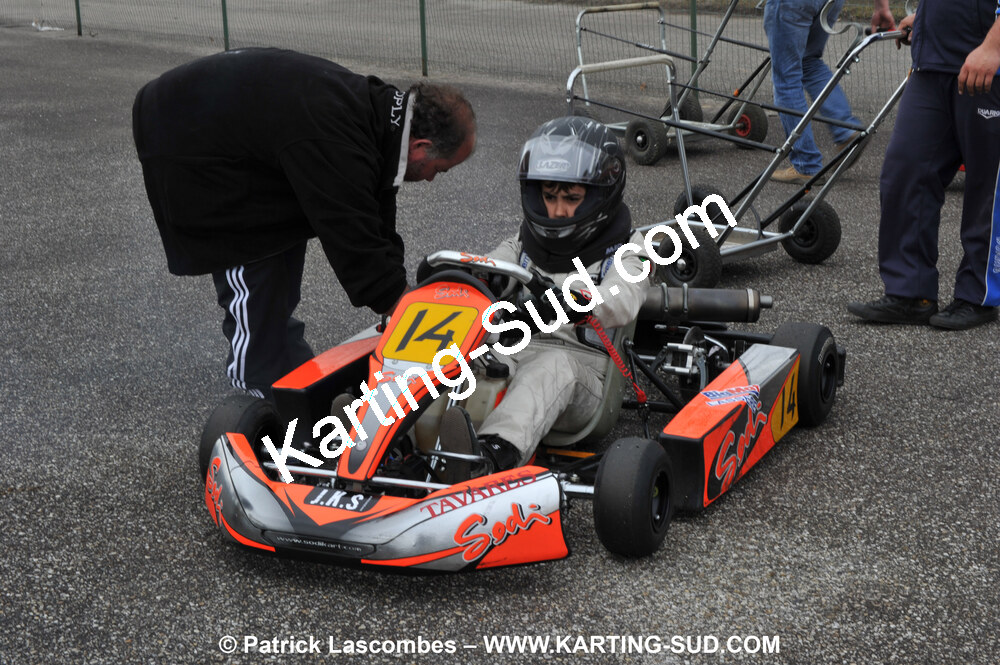 21/03/2010 : 1ère manche du Championnat Régional Open Atlantique 2010 à Mérignac (photos Patrick Lascombes) 2010 — karting